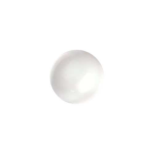 LUXINI® Cabochon - kynsikoriste helmi valkoinen