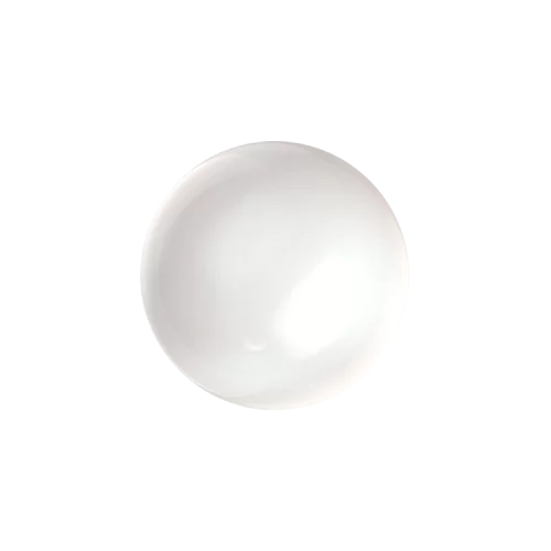 LUXINI® Cabochon - kynsikoriste helmi valkoinen