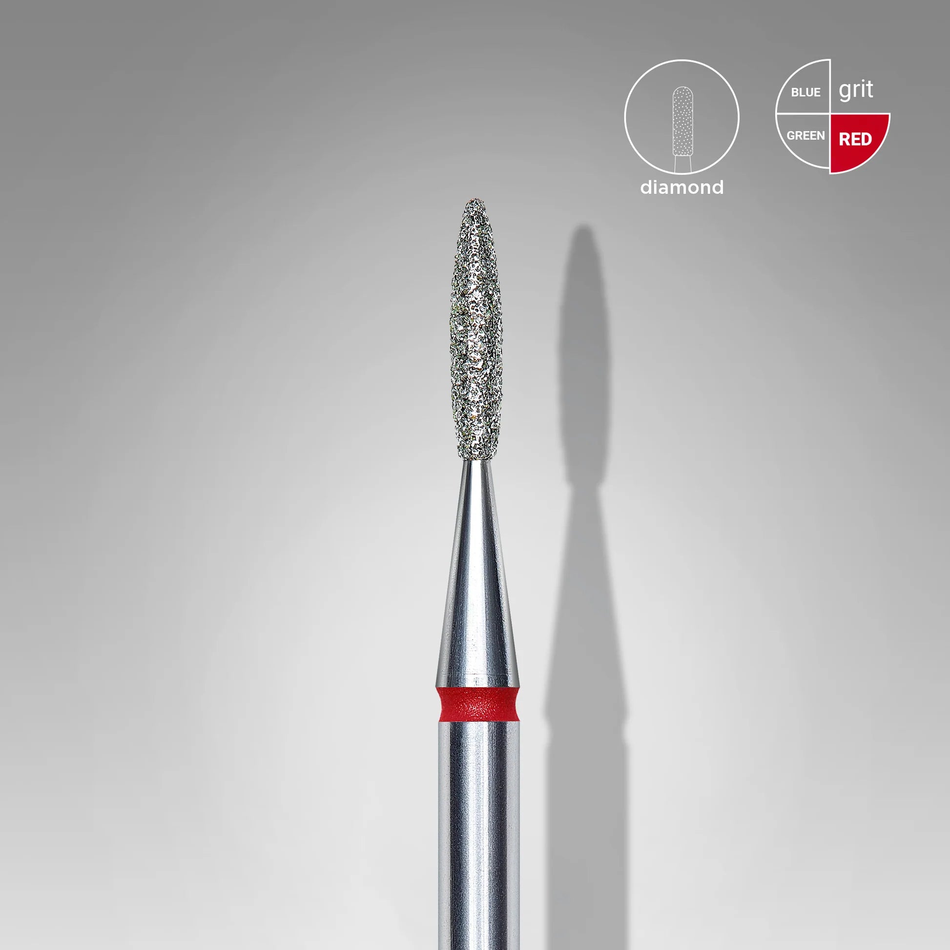 STALEKS - Liekkiterä punainen 1,6mm/8mm