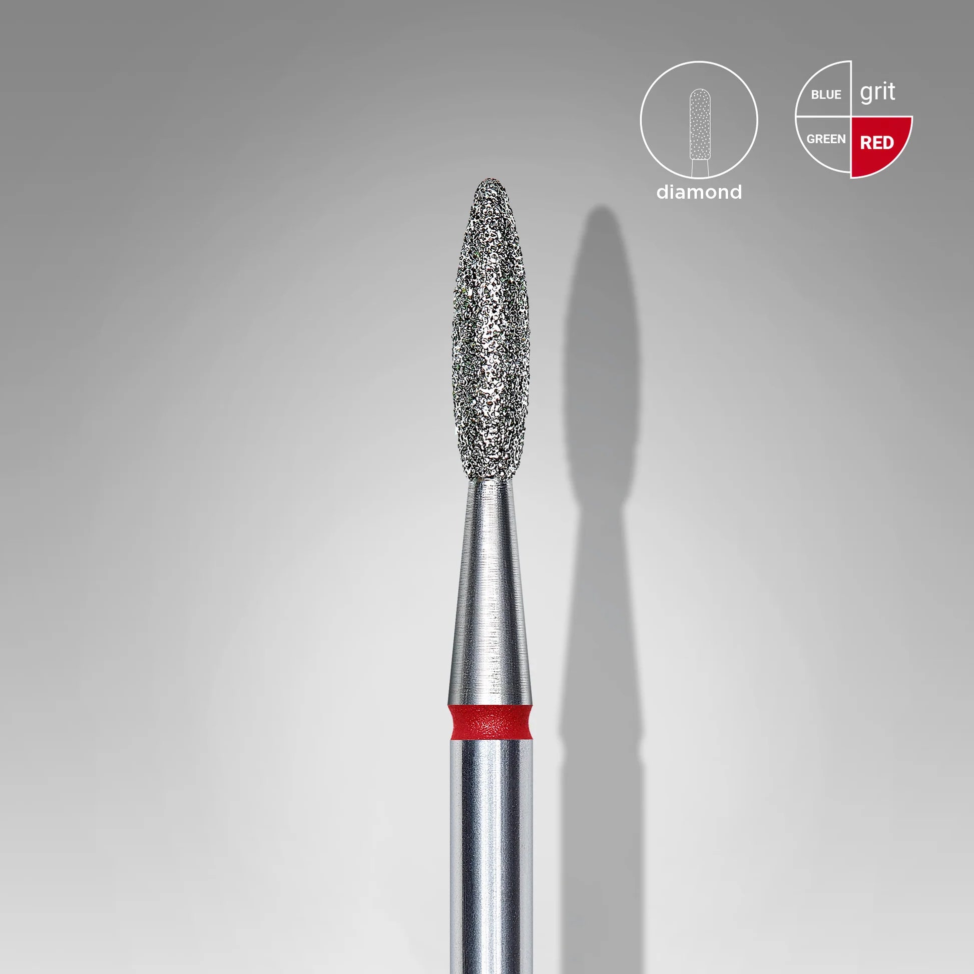 STALEKS - Liekkiterä punainen 2,1mm/8mm