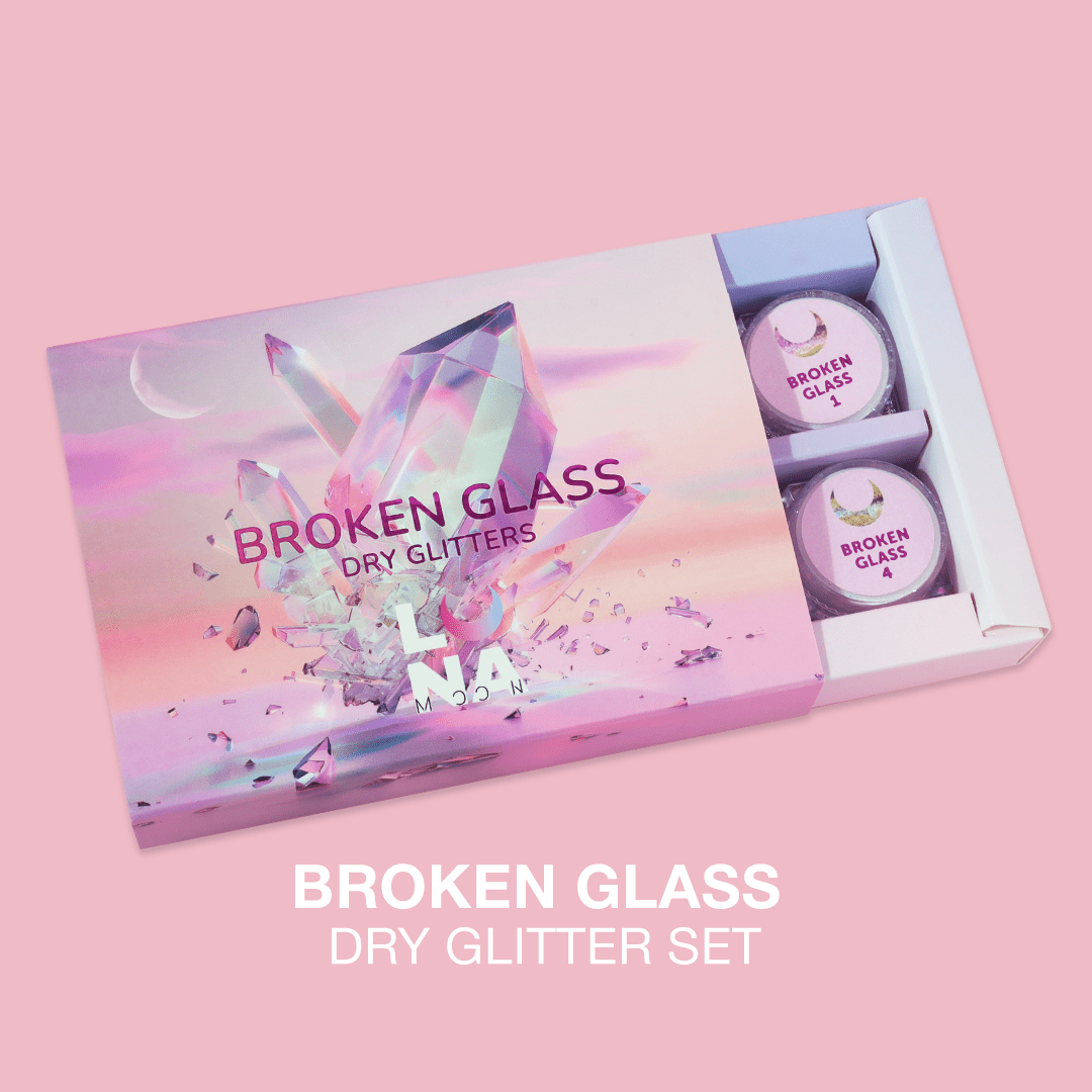 LUNAmoon - Broken Glass Dry Glitter Set