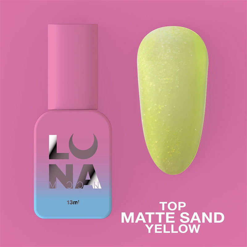 LUNAmoon - Top Matte Sand Yellow - 13ml