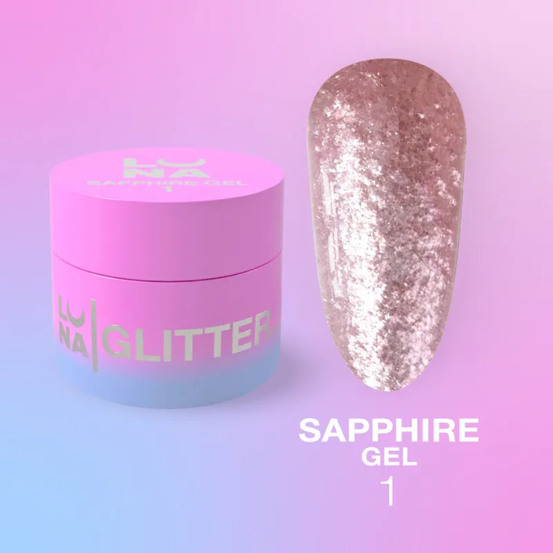 LUNAmoon - Sapphire Gel № 1 - 5ml