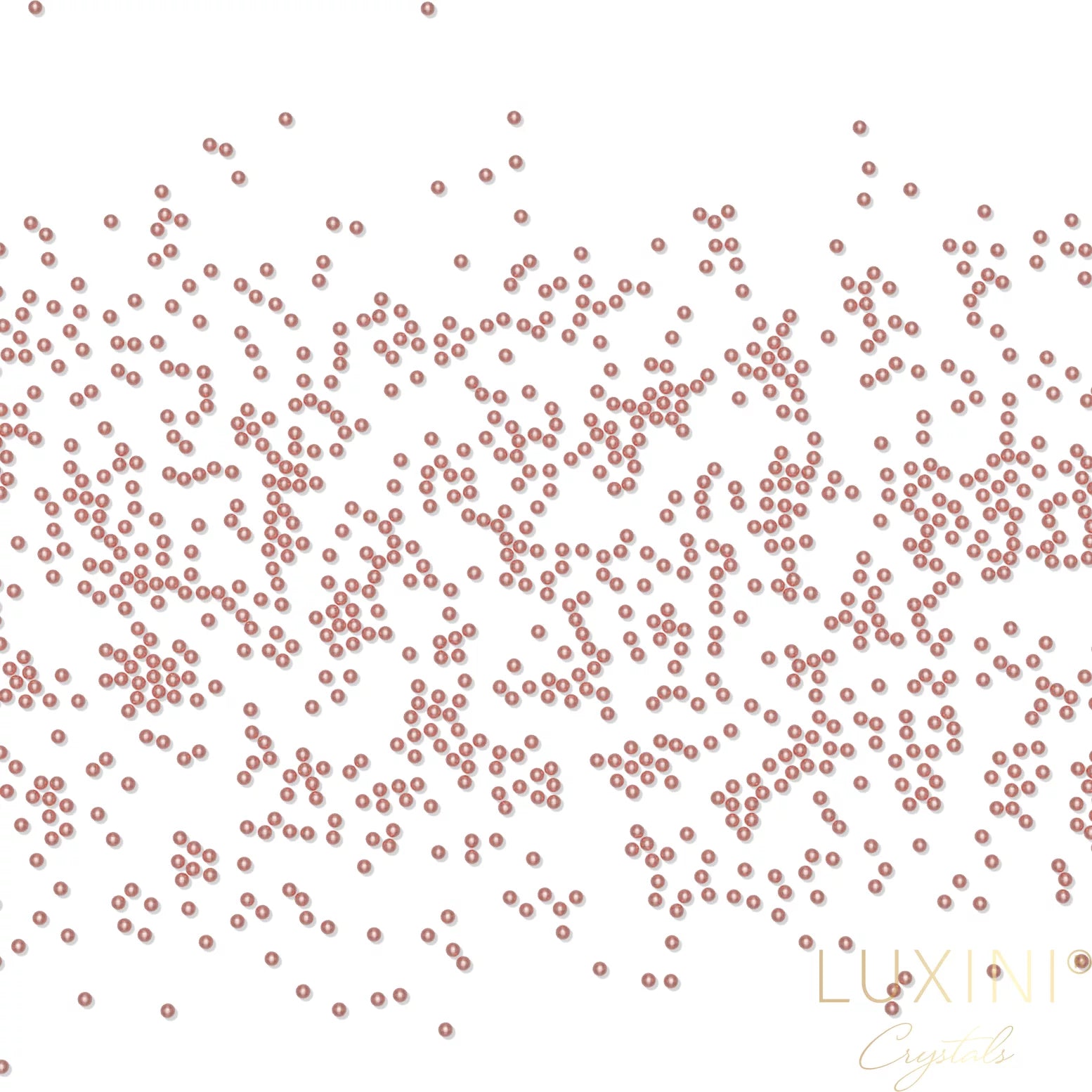 LUXINI® Accessory - Caviar Beads - Rose Gold