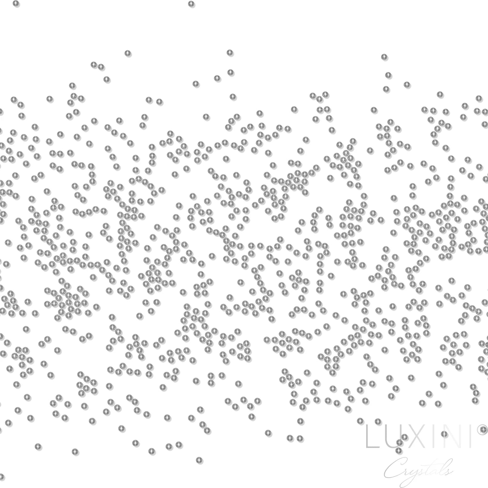 LUXINI® Accessory - Caviar Beads - Silver