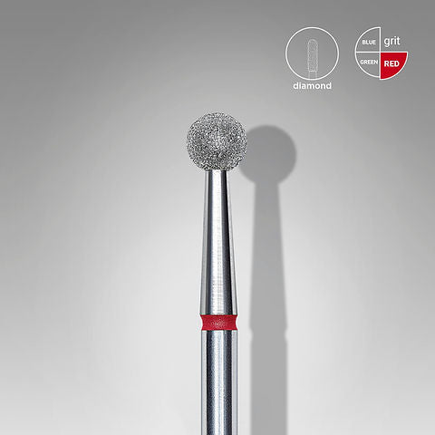 STALEKS - timanttiterä pallo punainen 4mm