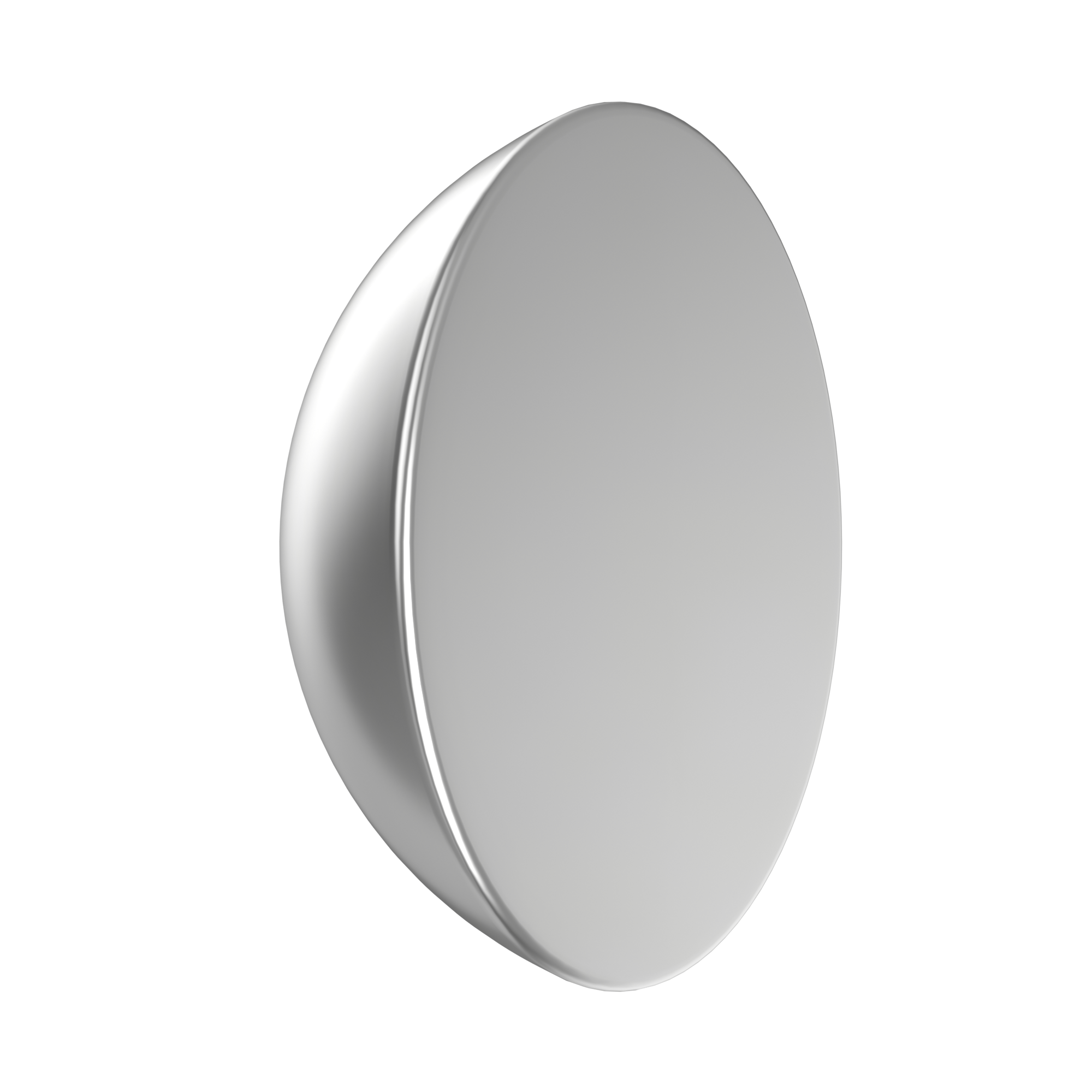 LUXINI® - Half Sphere - metallinen puolipallo hopea