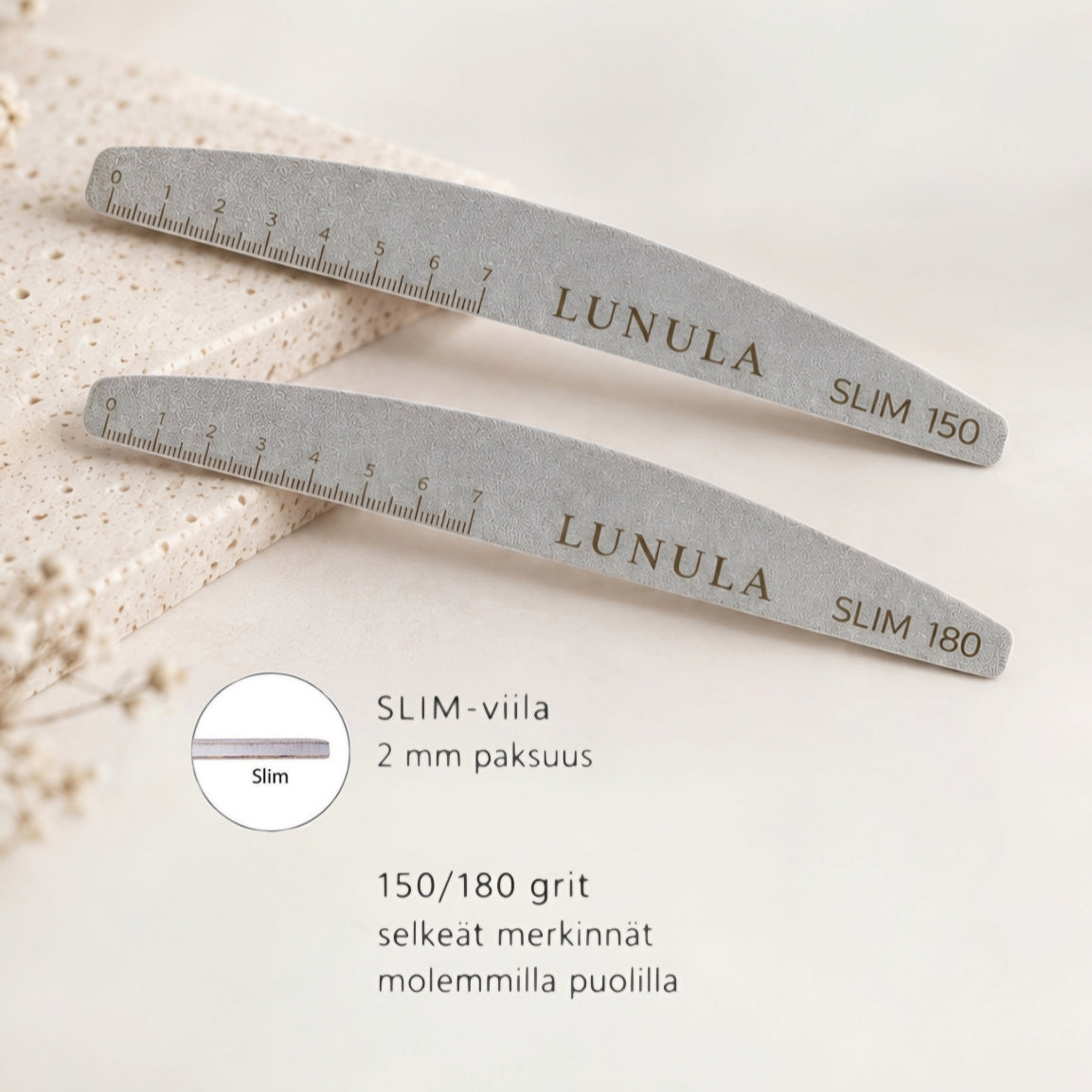 LUNULA - SLIM Viila 150/180 grit - 25kpl